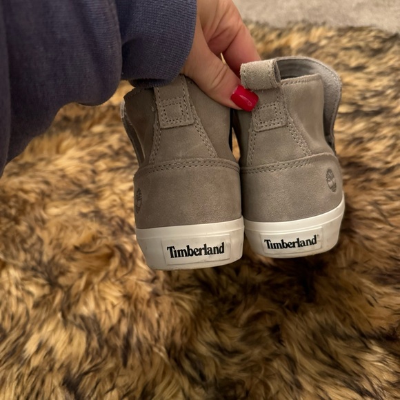 TIMBERLAND Suede Pull On Sneakers - Picture 3 of 6